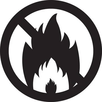Fire Resistant icon, Fire protection, fire shield, Fire Security icon, Fire.. Stock Illustration