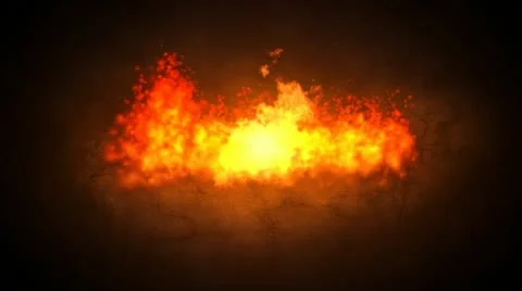 The Fire Reveal Стоковые After Effects