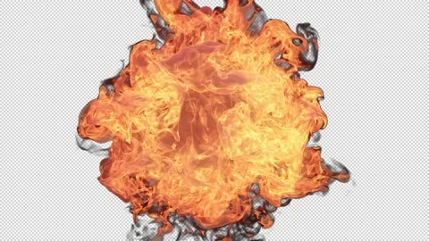 Fire Reveal Stock Footage 202130895