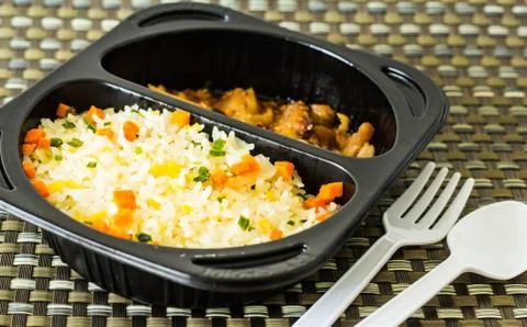 Fire rice Stock Photos