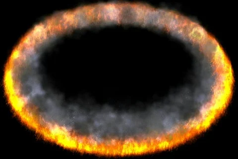 Fire Ring-2 10 2997 Video stock 66729