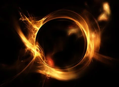 Fire ring Stock Illustration