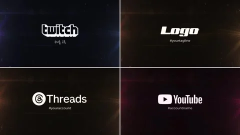 Fire Ring Particle Logo for After Effects Stock After Effects