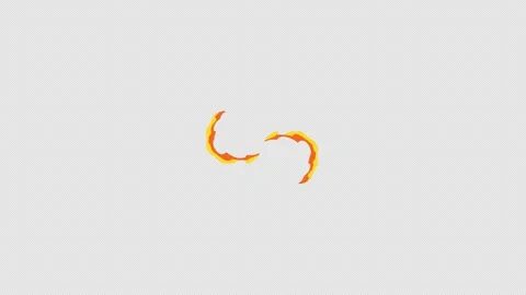 Fire Ring Rotation Stock Footage 333899756