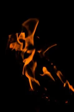 Fire Romance Stock Photos