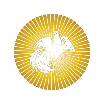 Fire Rooster 2017 Stock Illustration