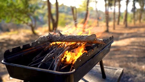 Fire second Stock Footage 98451525