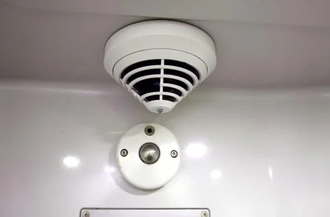 Fire sensor 写真素材