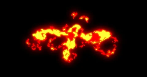 Fire Separator Cartoon Frame Animation 4... | Stock Video | Pond5