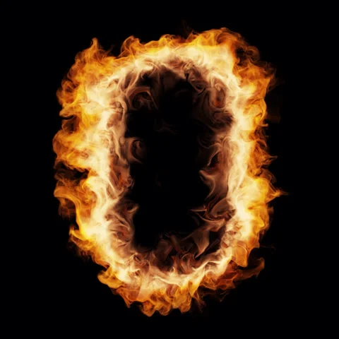 Fire Shape Egg  frame Stock Footage 252099327