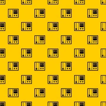 Fire shield pattern vector Stock Illustration