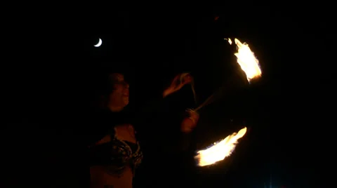 Fire show 12 Stock Footage 39569244