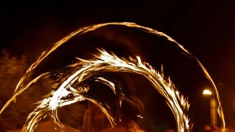 Fire show 14 Stock Photos