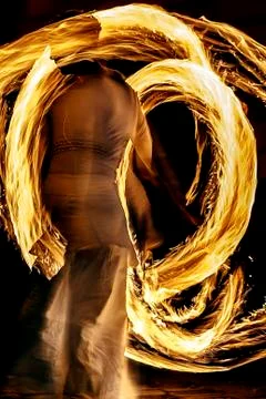 Fire show 21 Stock Photos