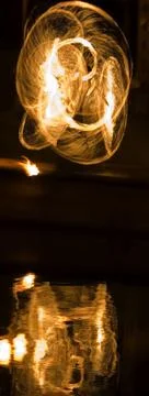 Fire show 5 Stock Photos
