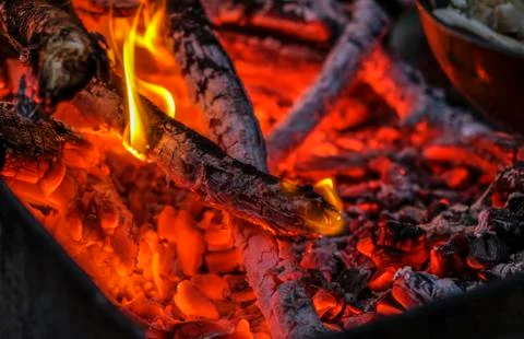 Fire side Stock Photos