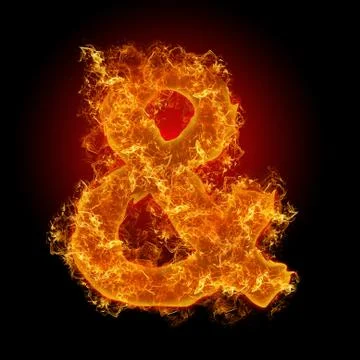Fire sign and Stock Illustration