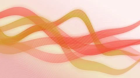 Fire Silk Cascade Stock Illustration