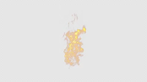 Fire Simulations, Fire explosion, 3d render,  With Alpha Channel Stock Footage 292433305