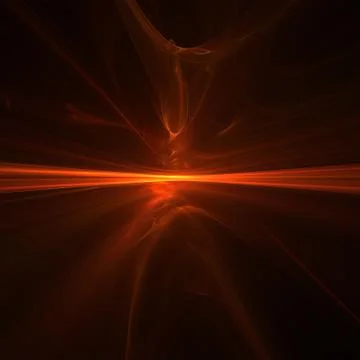 Fire In The Sky Stock Illustration