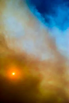 Fire in the sky Stock Photos