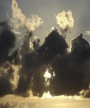 Fire in the sky Stock Photos