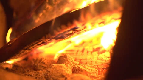 Fire in slow motion (200fps) Stock-Footage 23651430