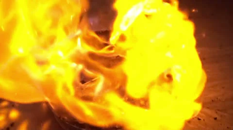 Fire in slow motion (6) Vidéo 25911034