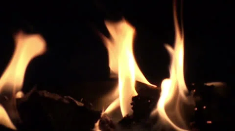 Fire in slow motion (9) Stock Footage 25912070