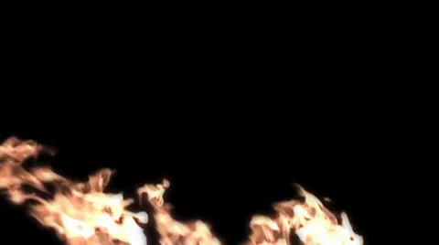 Fire (slow motion - alpha channel) (2) Video stock 27594235