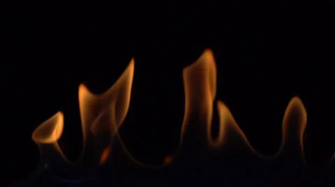 Fire slow motion Video stock 33089957