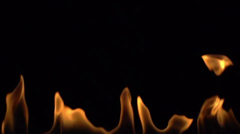 Fire slow motion Stock Footage 33090225