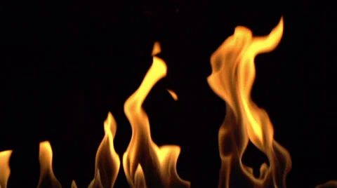 Fire slow motion Video stock 33090496