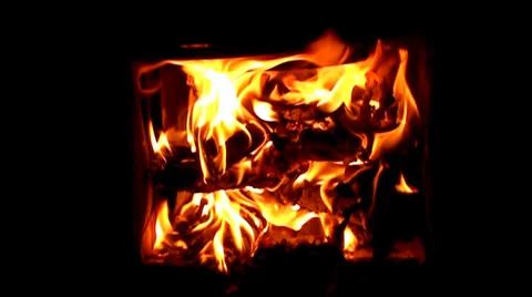 Fire in slow motion Video stock 39814855