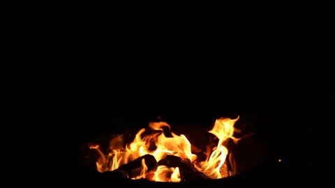 Fire Slow Motion Stock Footage 89616002