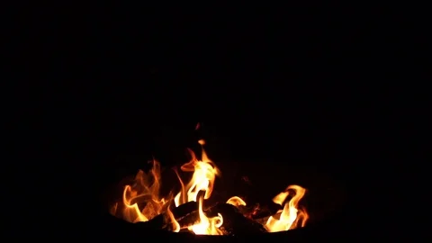 Fire Slow Motion Stock Footage 89616482