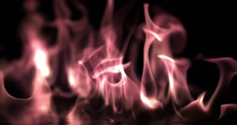 Fire in slow motion Stock Footage 131852128