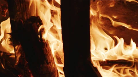 Fire (Slow Motion) Stock Footage 168912330