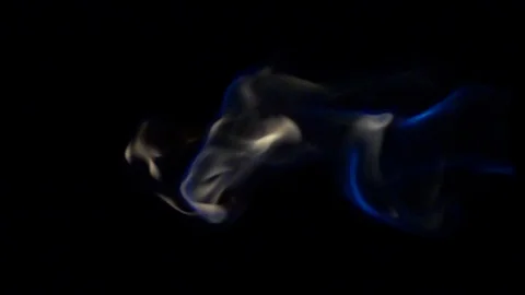 Fire,  slow motion of a torch flame. Stock Footage 97363533