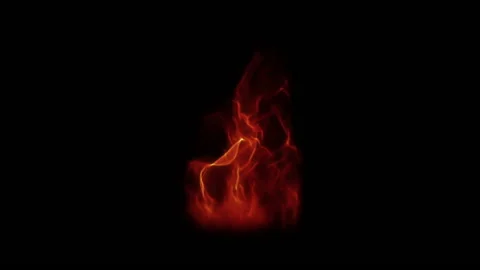 Fire Small Slow-Mo 01 Stock Footage 148516086
