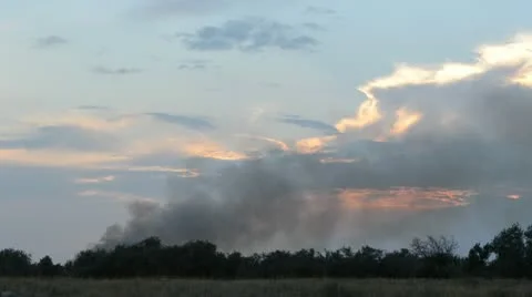 Fire, smoke Stock Footage
