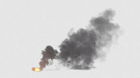 Fire Smoke 動画素材 245270696