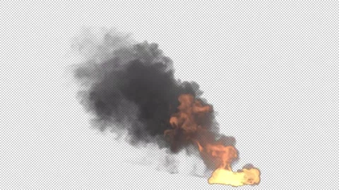 Fire Smoke 動画素材 245270946