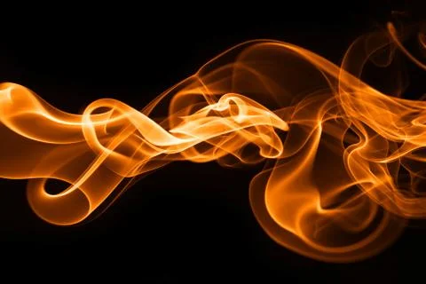 Fire smoke Stock Photos