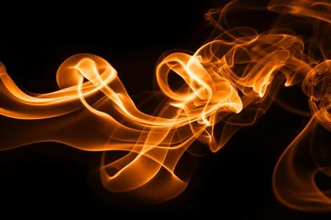 Fire smoke Stock Photos