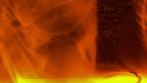 Fire smoke slow motion abstract video Stock Footage 155221109