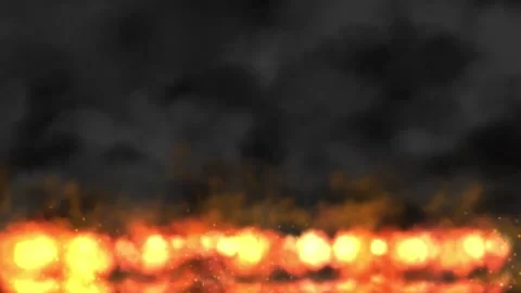 Fire Smoking Background Flame Stock-Footage 167905992