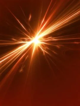 Fire in space Stock Photos