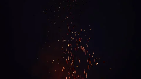 Fire Spark 2 Stock-Footage 218985404