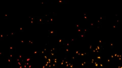 Fire Spark Background Stock Footage 280415706